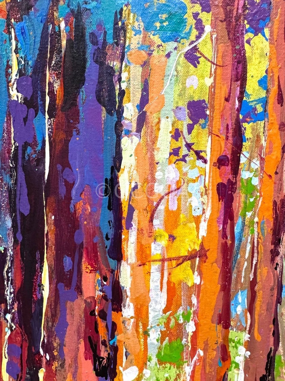 Road through the Forest 14 - Original Art - Gold Coast Gallery Of ArtJos Coufreur
