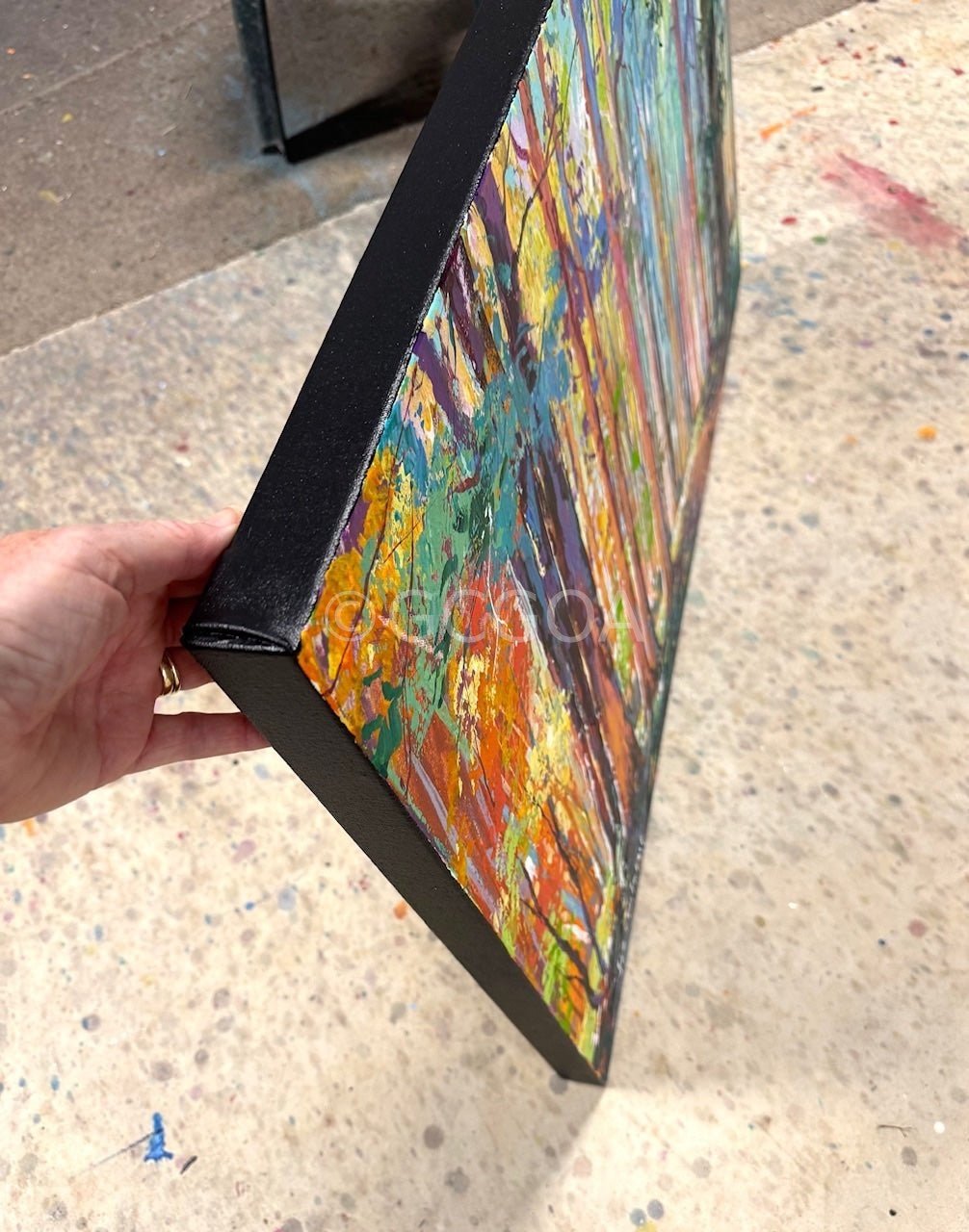 Road through the Forest 14 - Original Art - Gold Coast Gallery Of ArtJos Coufreur