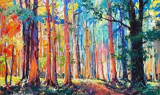 Road through the Forest 14 - Original Art - Gold Coast Gallery Of ArtJos Coufreur