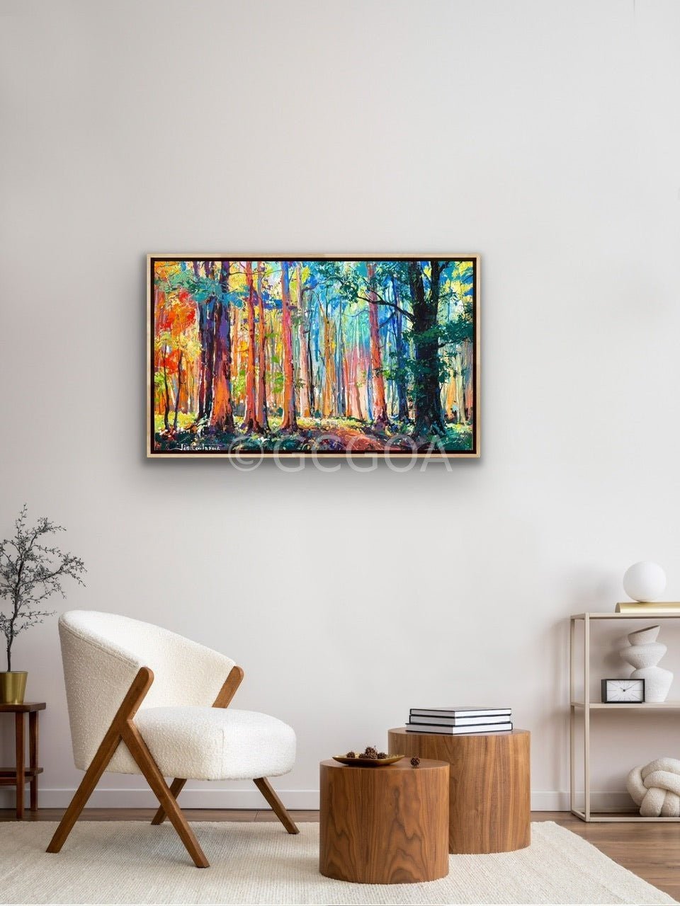 Road through the Forest 14 - Original Art - Gold Coast Gallery Of ArtJos Coufreur