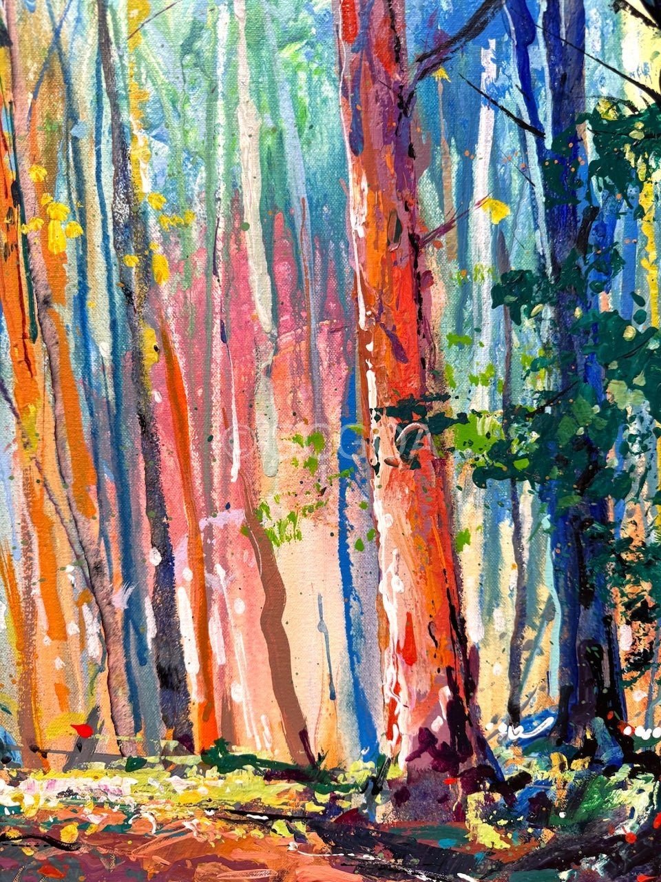 Road through the Forest 14 - Original Art - Gold Coast Gallery Of ArtJos Coufreur