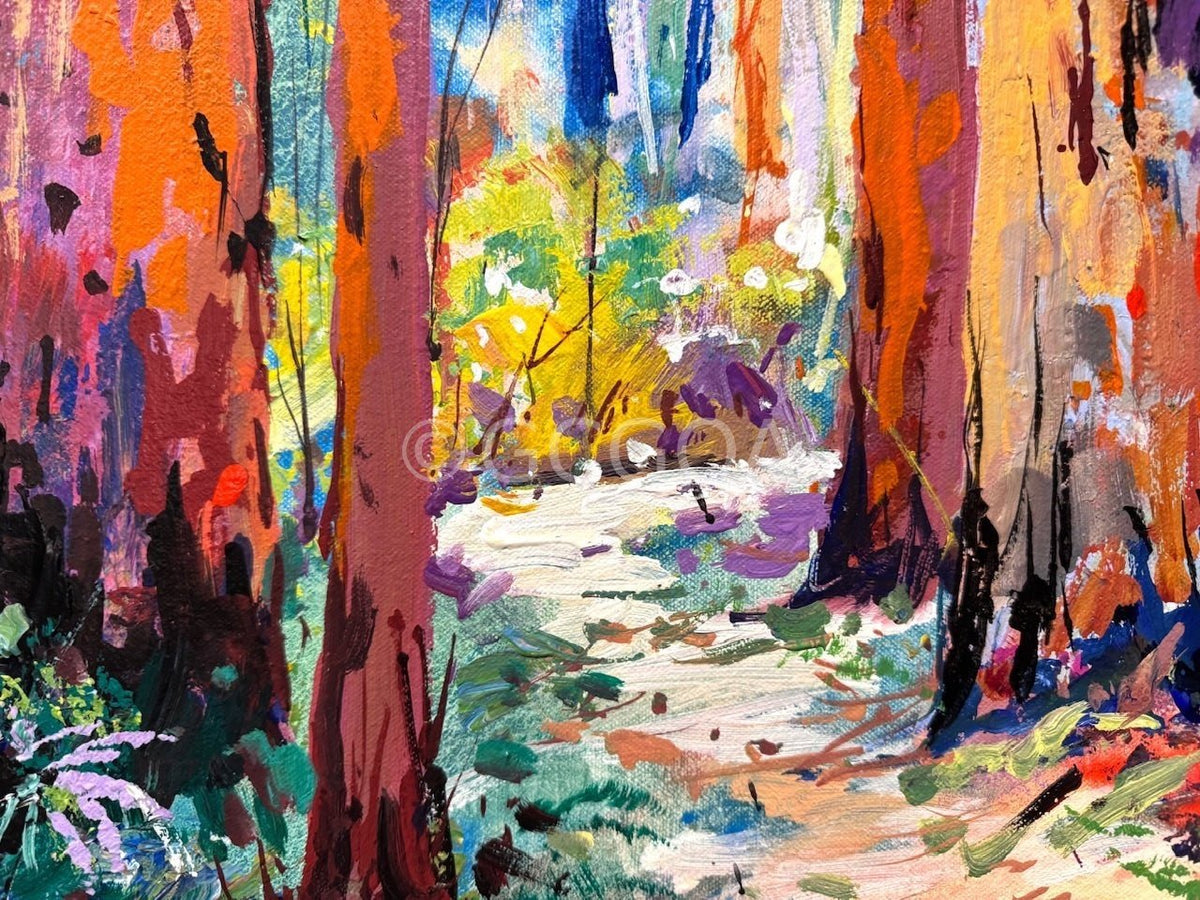 Road through the Forest 16 - Gold Coast Gallery Of ArtJos Coufreur