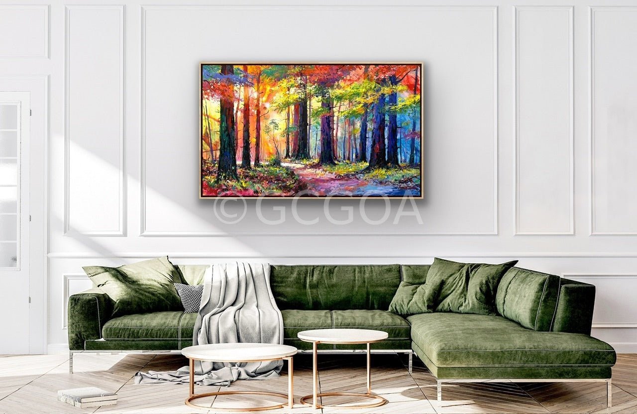 Road through the Forest 17 - Gold Coast Gallery Of Artjos coufreur