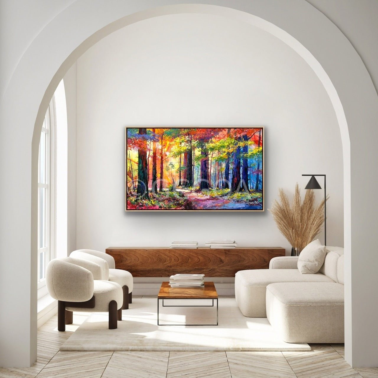 Road through the Forest 17 - Gold Coast Gallery Of Artjos coufreur