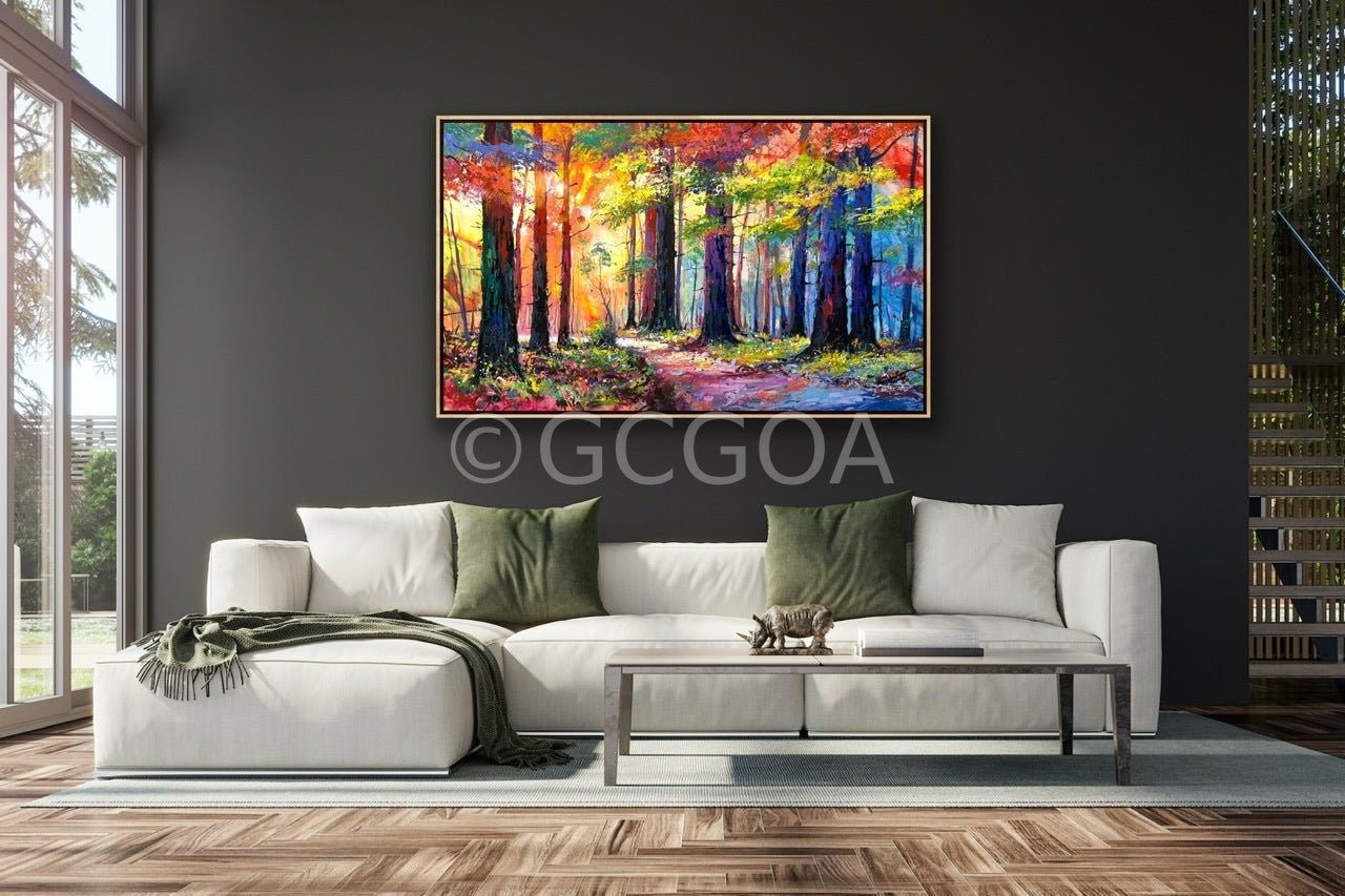 Road through the Forest 17 - Gold Coast Gallery Of Artjos coufreur