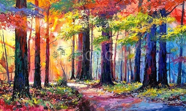 Road through the Forest 17 - Gold Coast Gallery Of Artjos coufreur