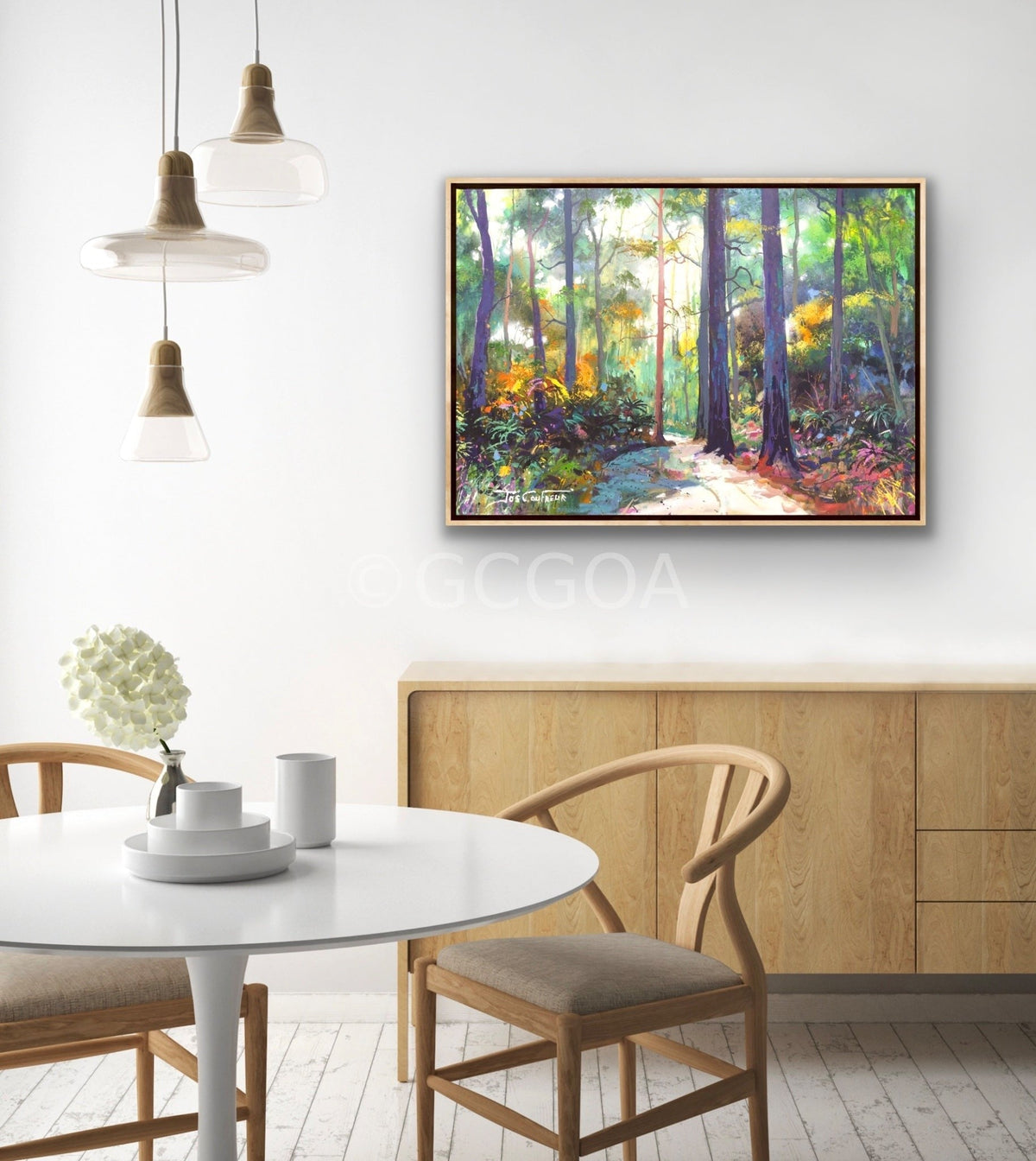 Road through the Forest 18 - Gold Coast Gallery Of ArtJos Coufreur