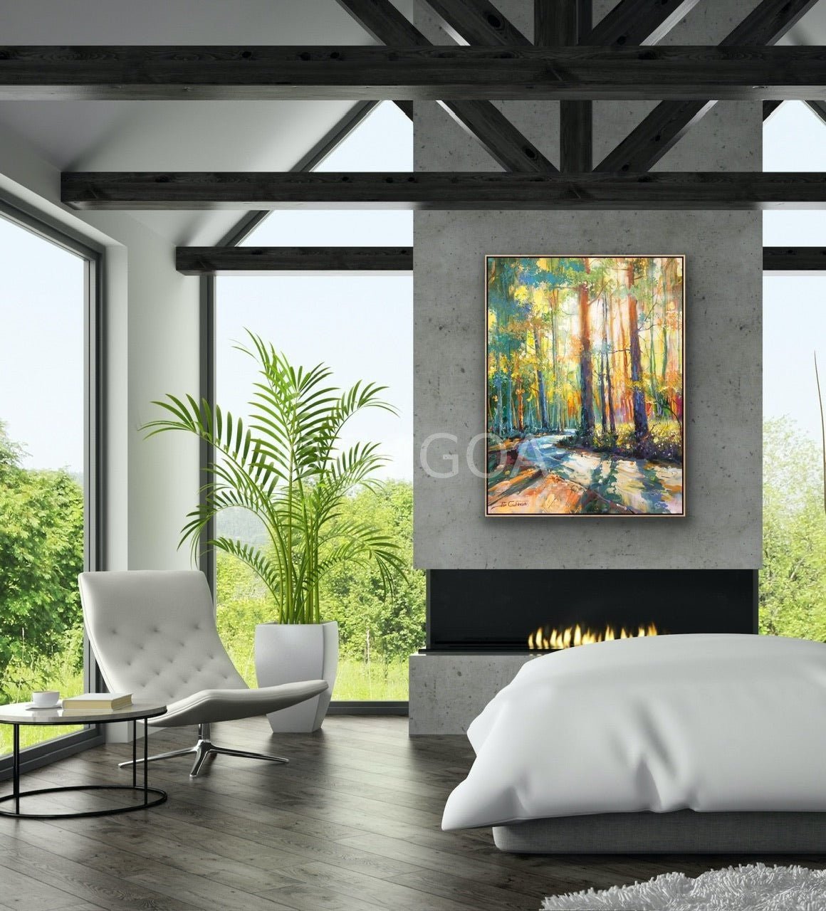 Road through the Forest 20 - Gold Coast Gallery Of ArtJos Coufreur