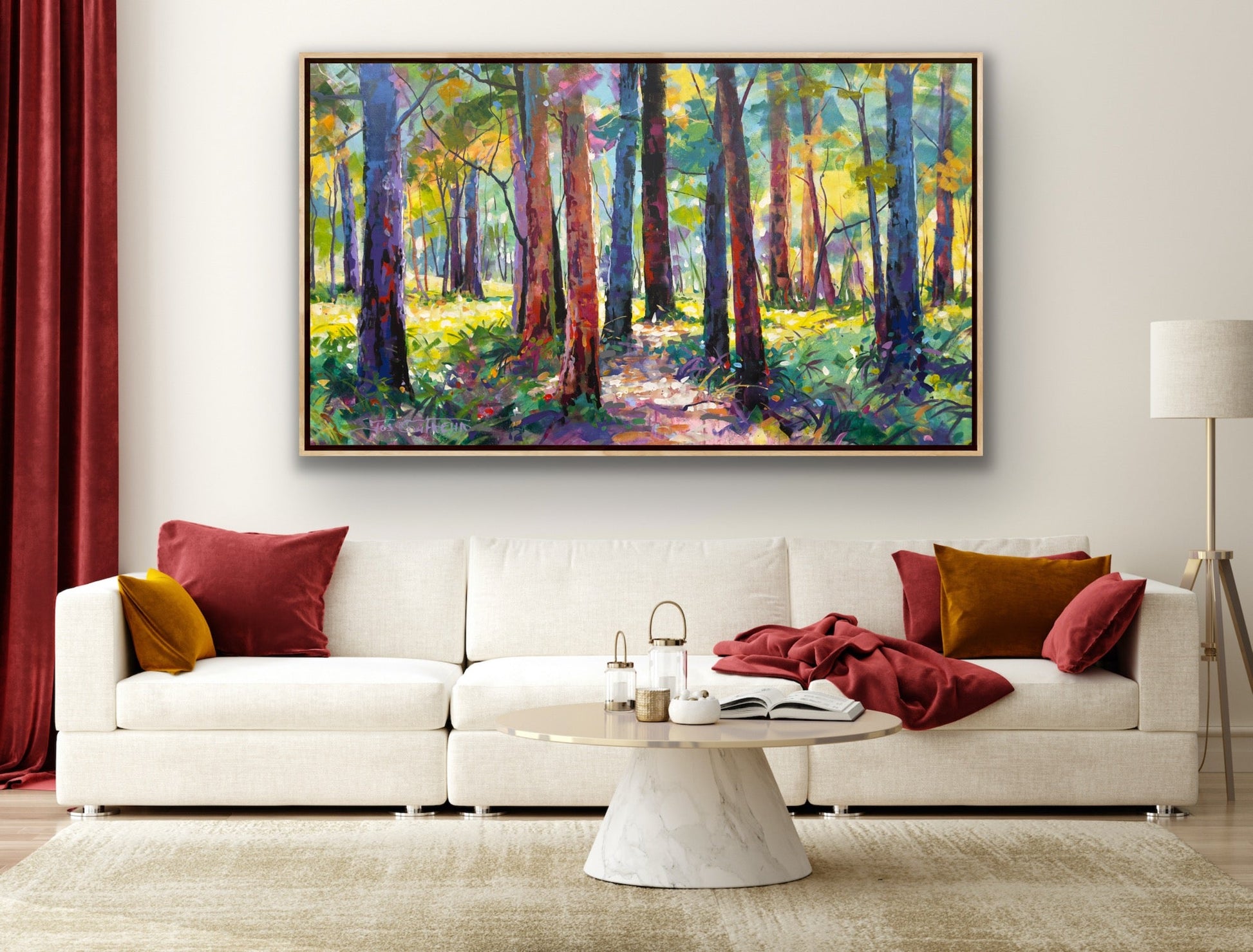 Road through the Forest 21 - Gold Coast Gallery Of ArtJos Coufreur