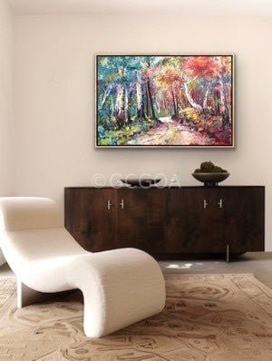 Road through the Forest 22 - Gold Coast Gallery Of ArtJos Coufreur