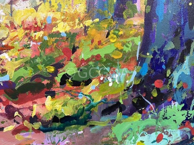 Road through the Forest 6 - Original Art - Gold Coast Gallery Of ArtJos Coufreur
