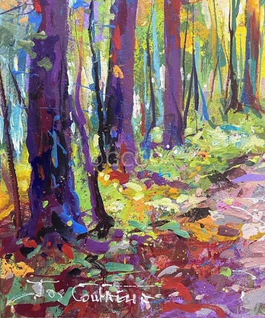 Road through the Forest 7 - Original Art - Gold Coast Gallery Of ArtJos Coufreur