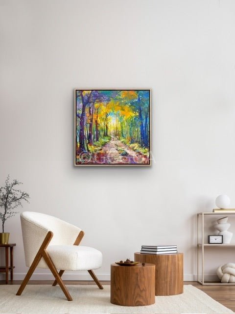 Road through the Forest 7 - Original Art - Gold Coast Gallery Of ArtJos Coufreur