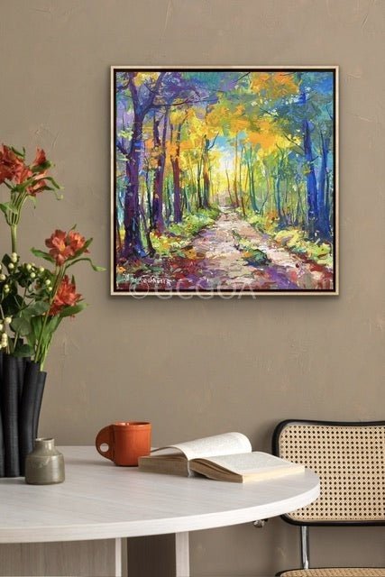Road through the Forest 7 - Original Art - Gold Coast Gallery Of ArtJos Coufreur