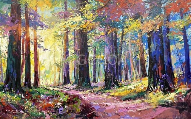 Road through the Forest 8 - Original Art - Gold Coast Gallery Of ArtJos Coufreur