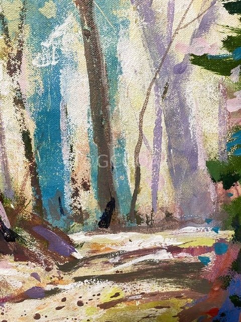 Road through the Forest 9 - Original Art - Gold Coast Gallery Of ArtJos Coufreur