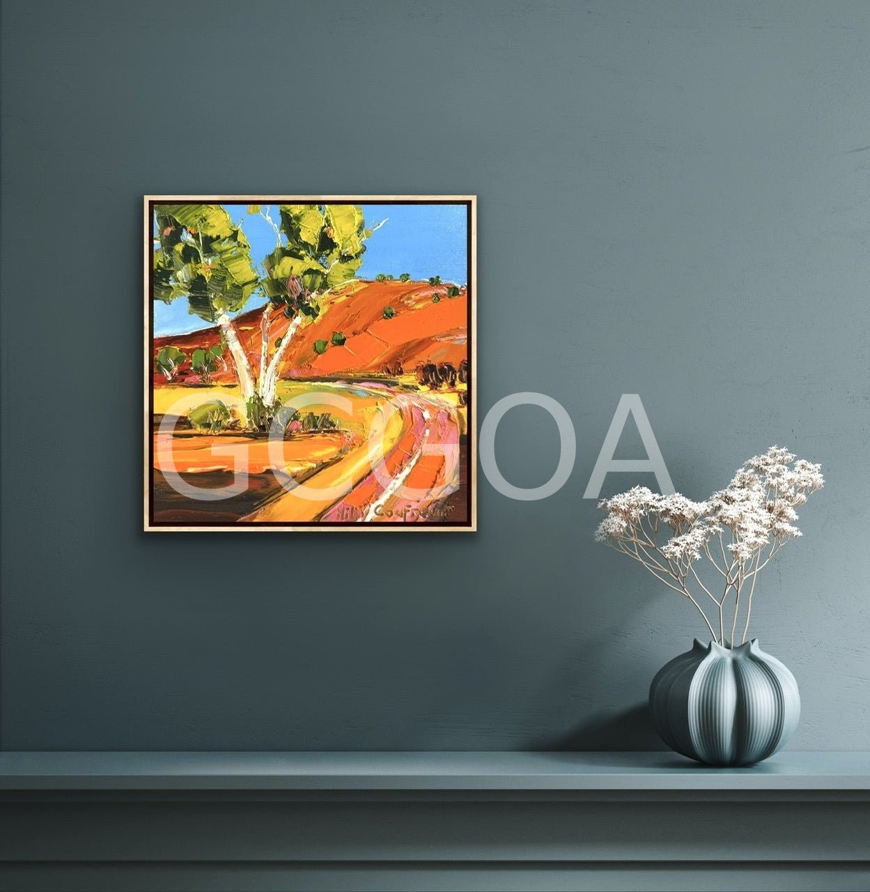 Road through the Outback - Gold Coast Gallery Of ArtHilly Coufreur