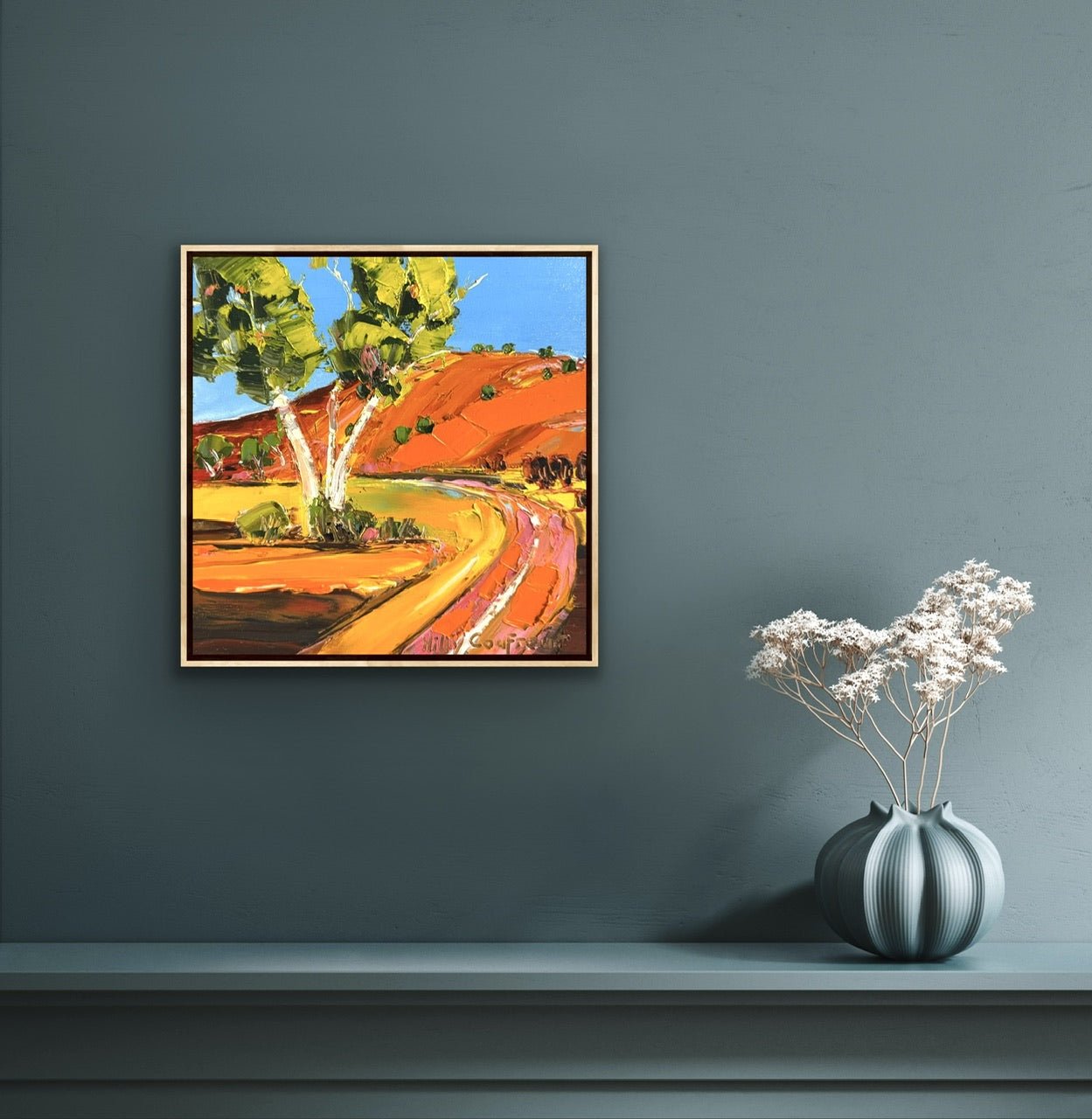 Road through the Outback - Gold Coast Gallery Of ArtHilly Coufreur