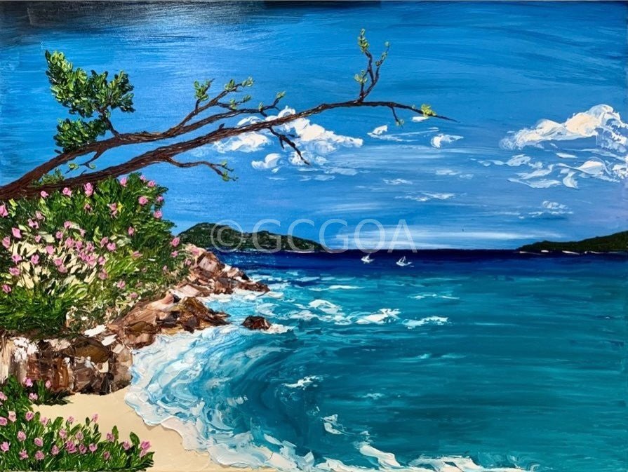 Rocky Edges - Gold Coast Gallery Of ArtAnjana Rai