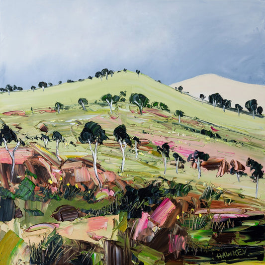 Rocky Hill - Fine Art Print - Gold Coast Gallery Of ArtAngela Hawkey