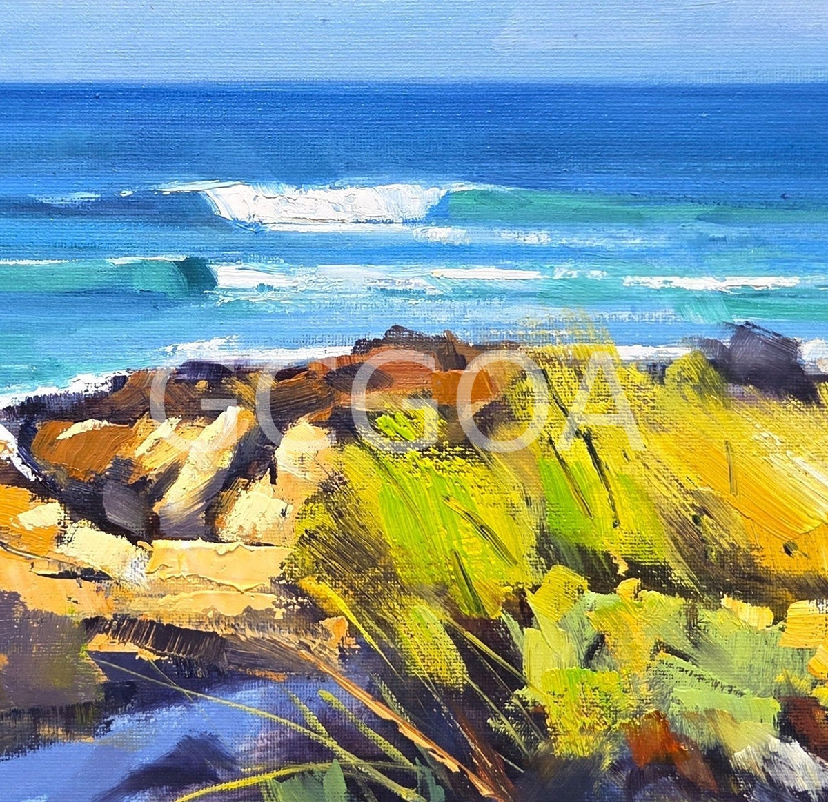 Rolling In - Gold Coast Gallery Of ArtJohn G Pearson
