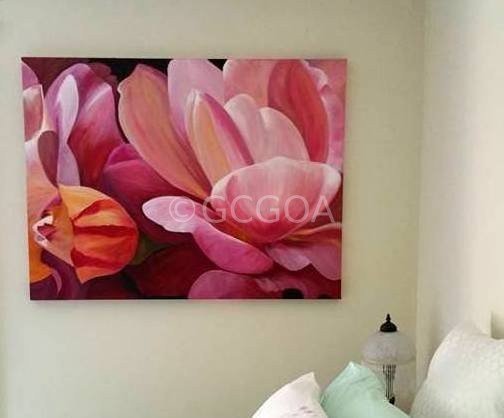 Rose burst- Original Art - Gold Coast Gallery Of ArtYvonne Wells