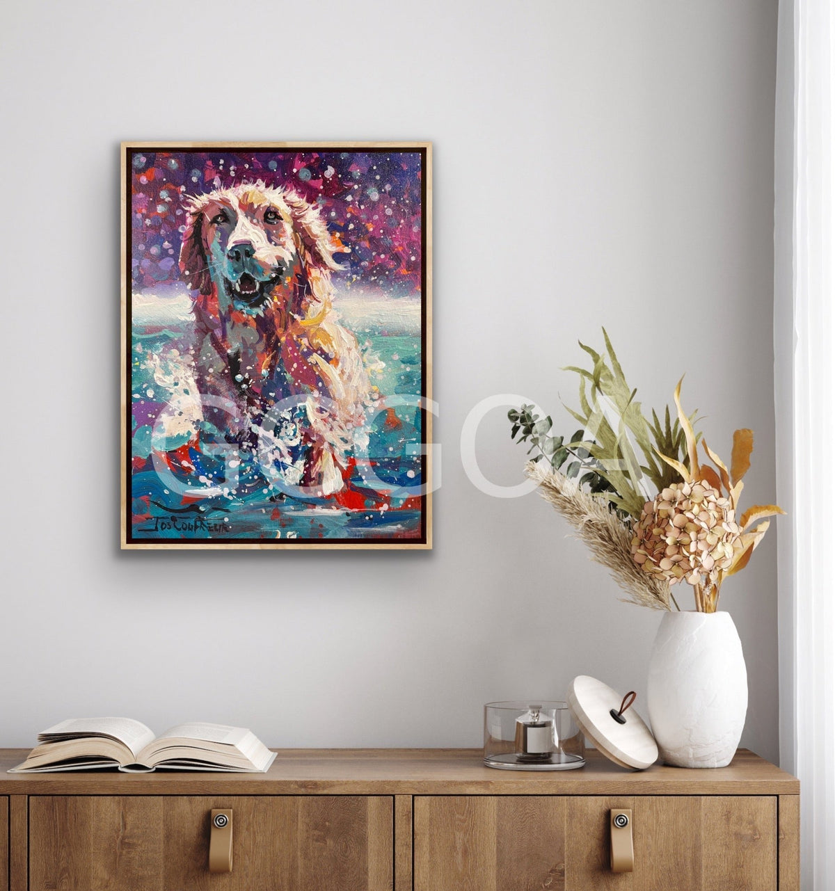 Running Dog - Gold Coast Gallery Of ArtJos Coufreur