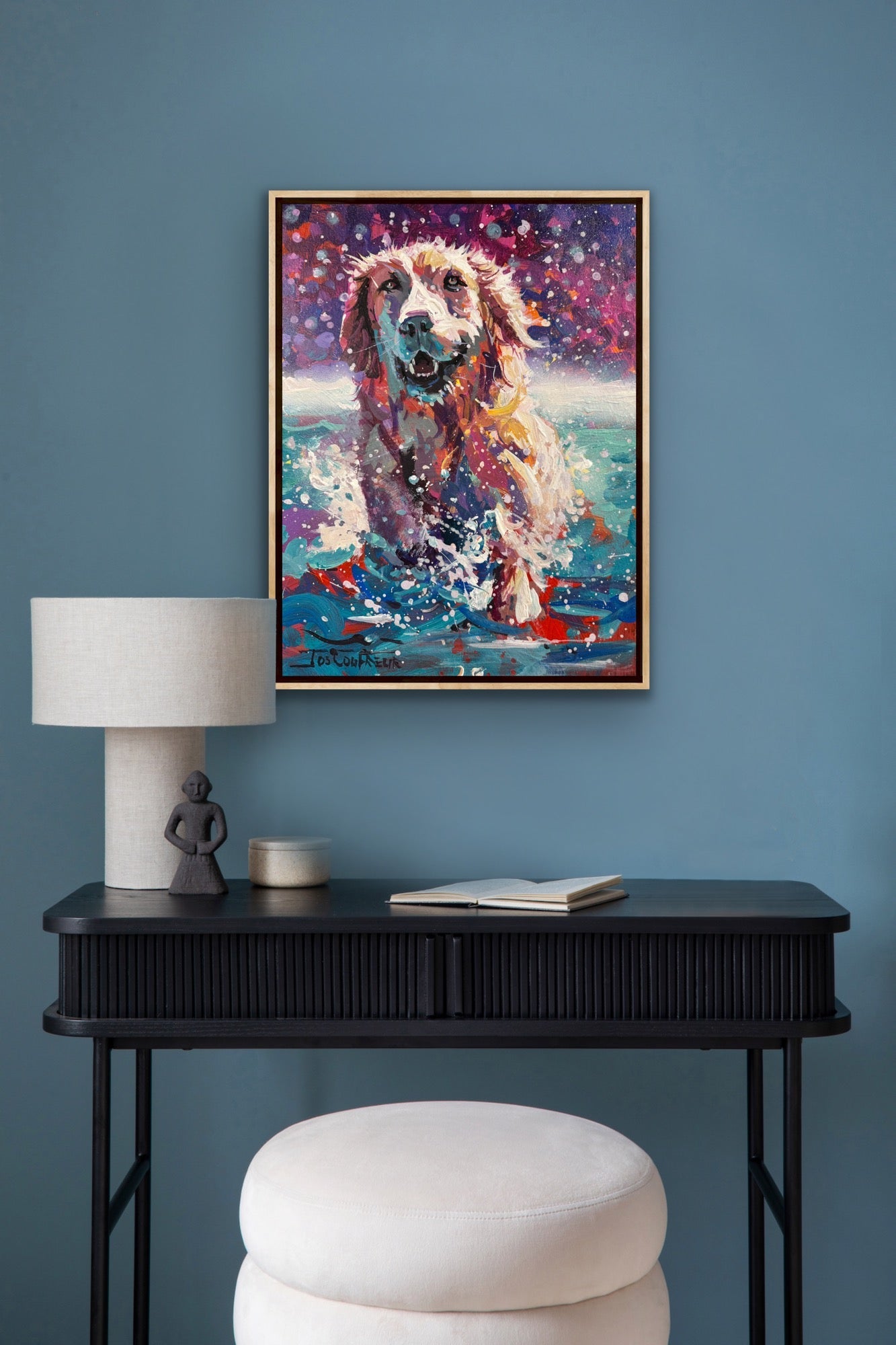Running Dog - Gold Coast Gallery Of ArtJos Coufreur