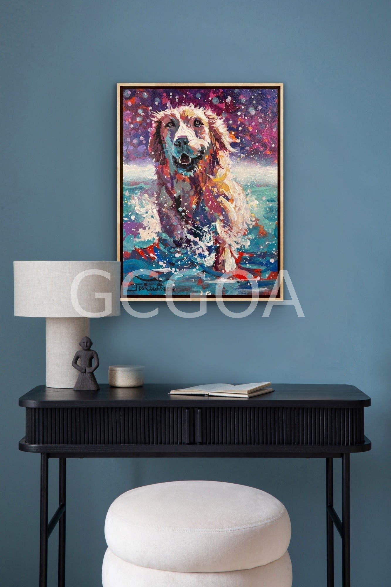 Running Dog - Gold Coast Gallery Of ArtJos Coufreur