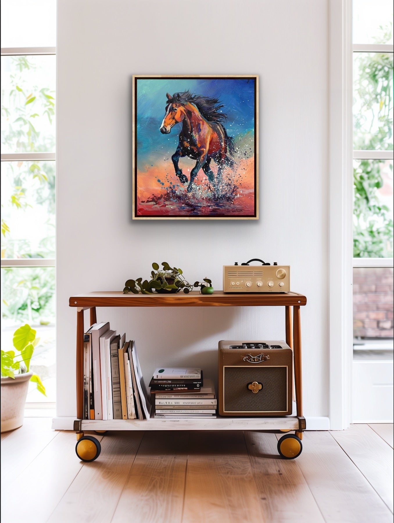 Running Horse 2 - Gold Coast Gallery Of ArtJos Coufreur