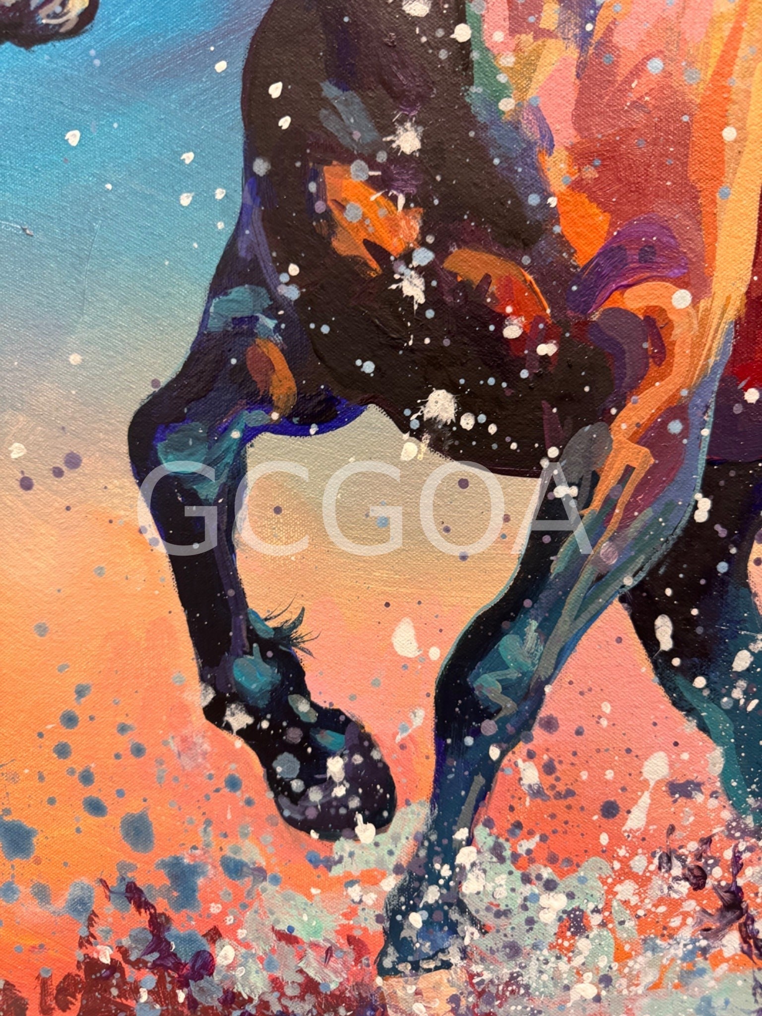 Running Horse 2 - Gold Coast Gallery Of ArtJos Coufreur