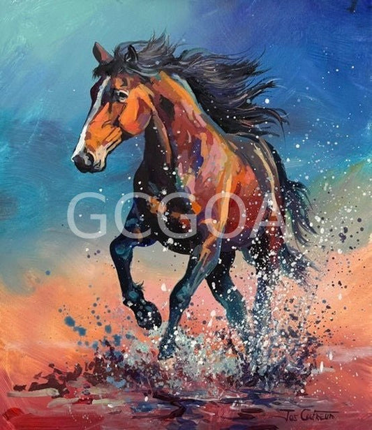Running Horse 2 - Gold Coast Gallery Of ArtJos Coufreur