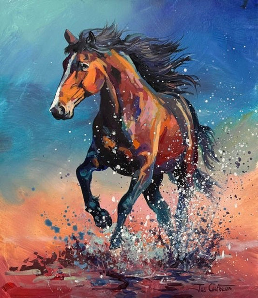 Running Horse 2 - Gold Coast Gallery Of ArtJos Coufreur