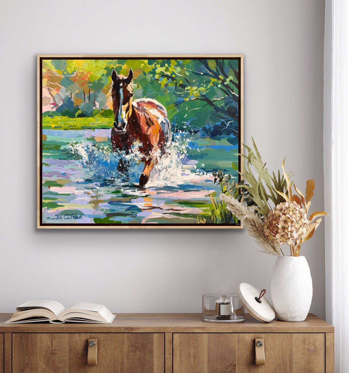 Running Horse - Gold Coast Gallery Of ArtJos Coufreur