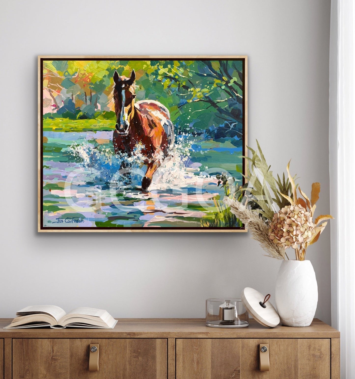 Running Horse - Gold Coast Gallery Of ArtJos Coufreur