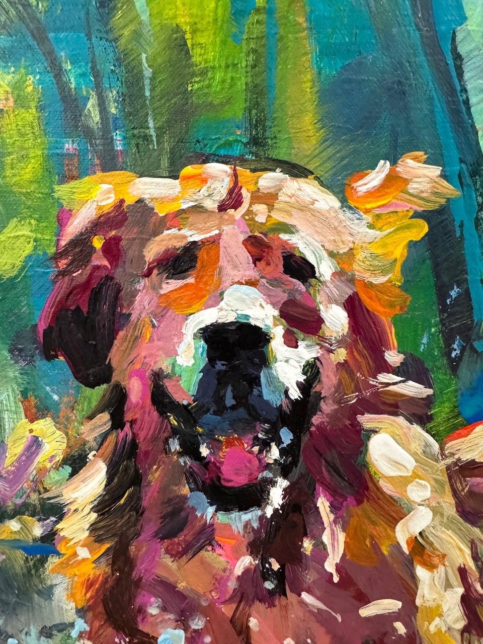 Running Retriever Dog - Gold Coast Gallery Of ArtJos Coufreur
