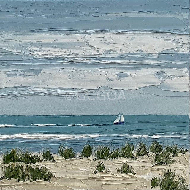 Sail Away With Me - Original Art - Gold Coast Gallery Of ArtJustine Bartie