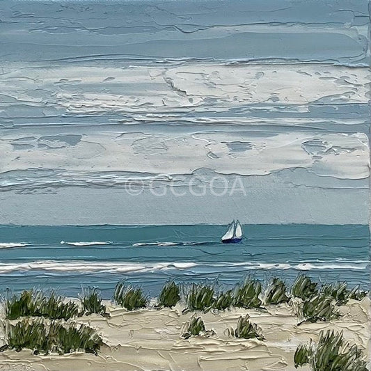 Sail Away With Me - Original Art - Gold Coast Gallery Of ArtJustine Bartie