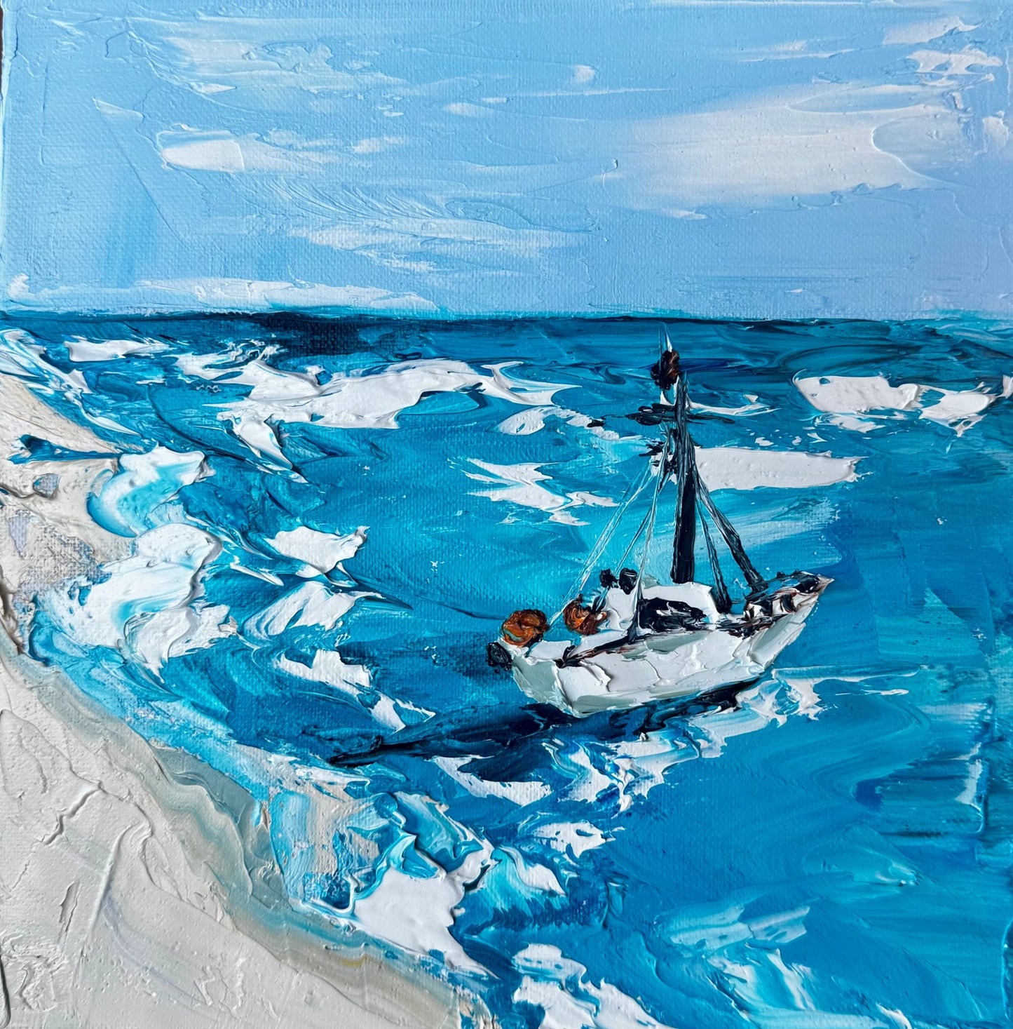 Sailboat - Gold Coast Gallery Of ArtAnjana Rai