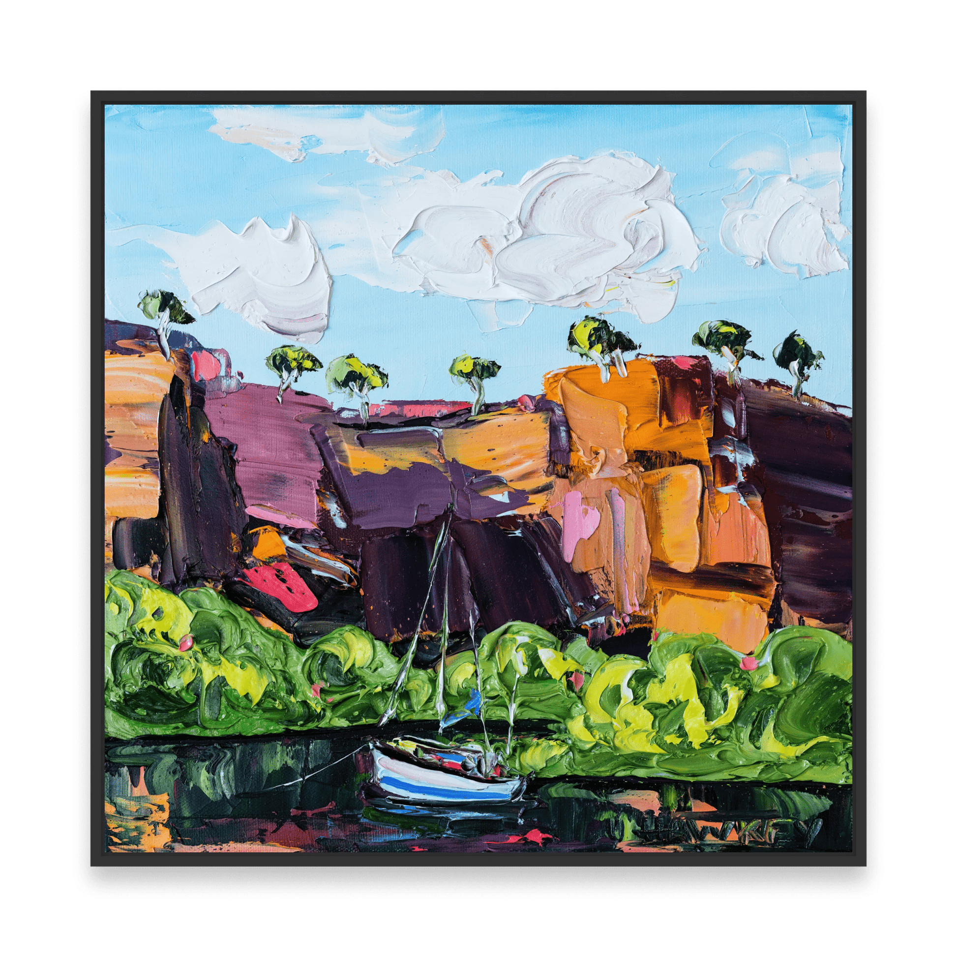 Sailing The Kimberly - Fine Art Print - Gold Coast Gallery Of ArtAngela Hawkey