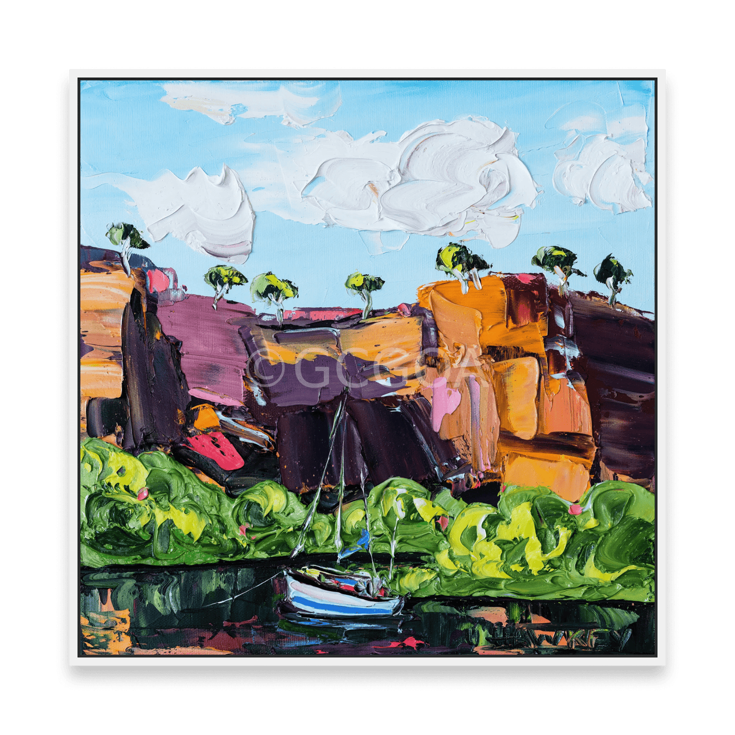 Sailing The Kimberly - Fine Art Print - Gold Coast Gallery Of ArtAngela Hawkey