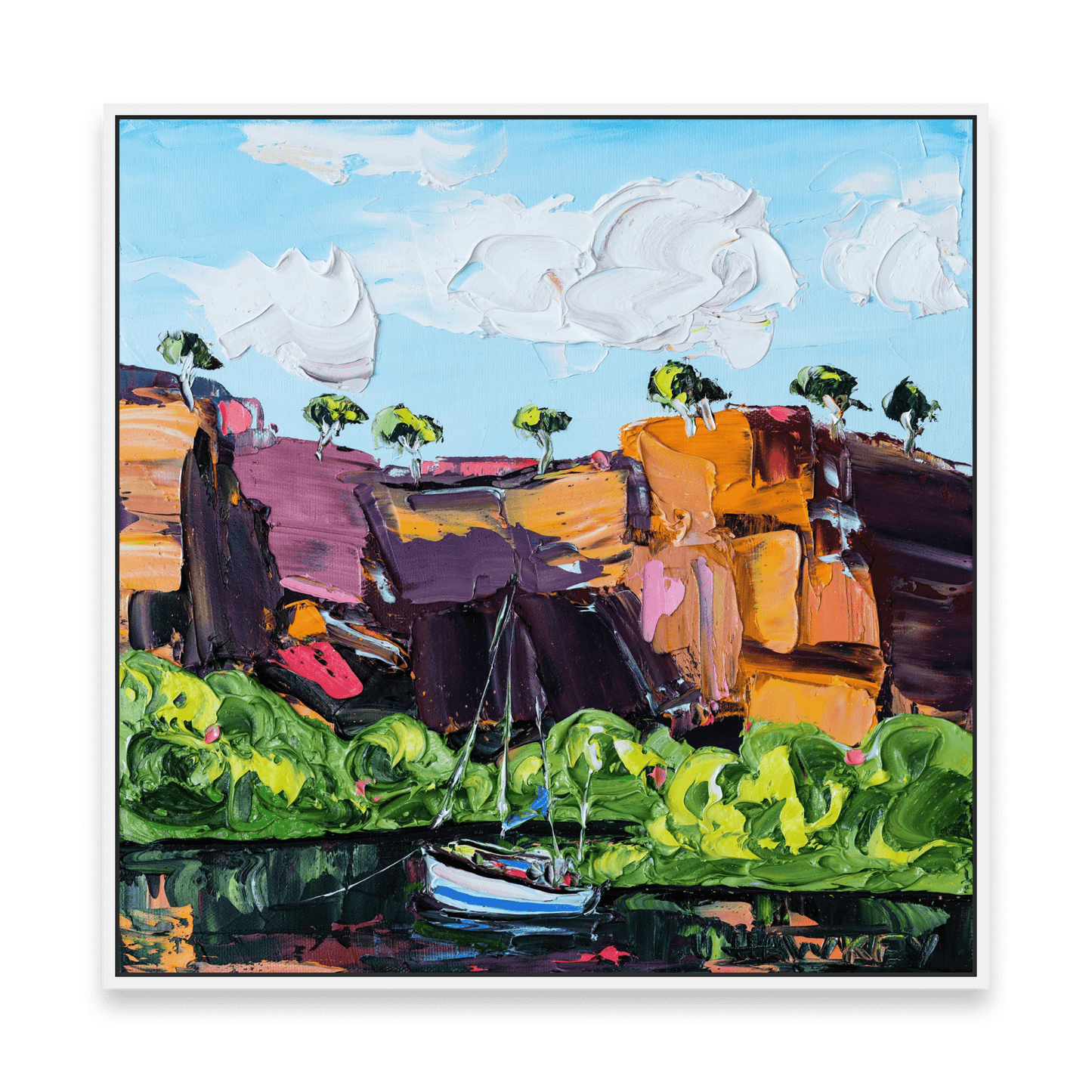 Sailing The Kimberly - Fine Art Print - Gold Coast Gallery Of ArtAngela Hawkey