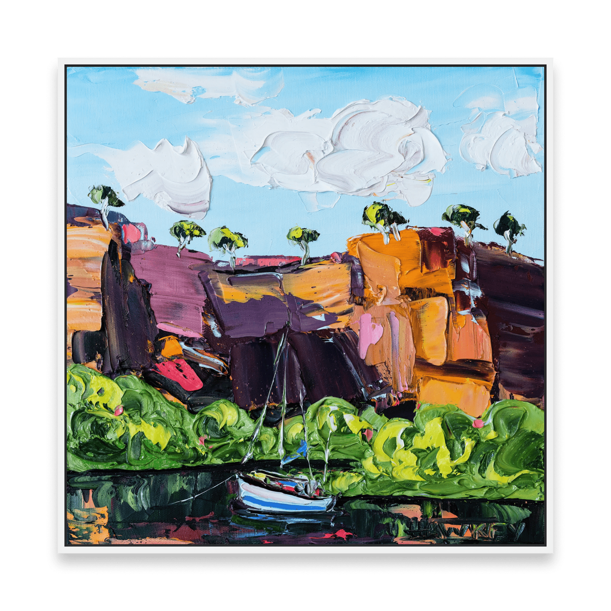Sailing The Kimberly - Fine Art Print - Gold Coast Gallery Of ArtAngela Hawkey