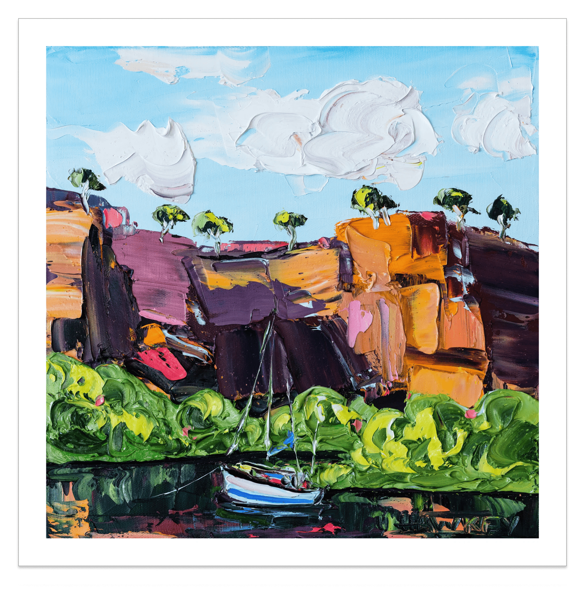 Sailing The Kimberly - Fine Art Print - Gold Coast Gallery Of ArtAngela Hawkey