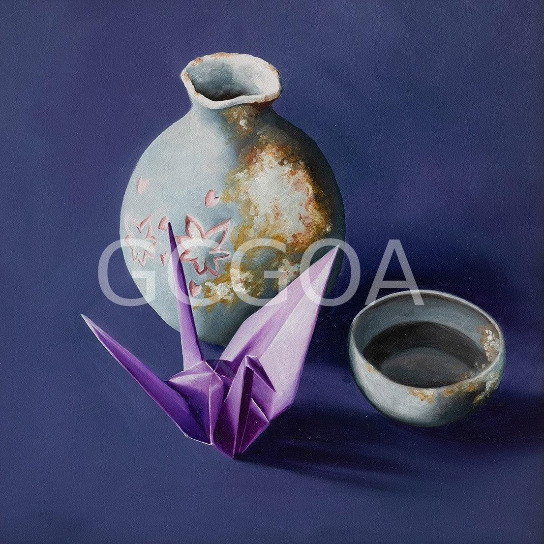Sake Serenity - Original Art - Gold Coast Gallery Of ArtSarah Park