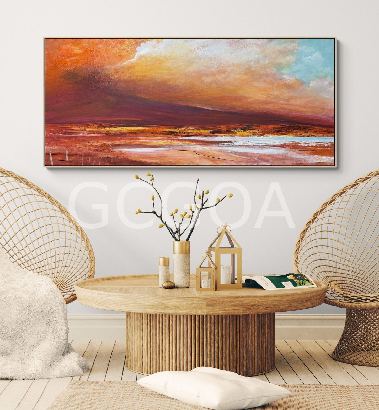 Salt Lake Sunset - Gold Coast Gallery Of ArtTania Chanter