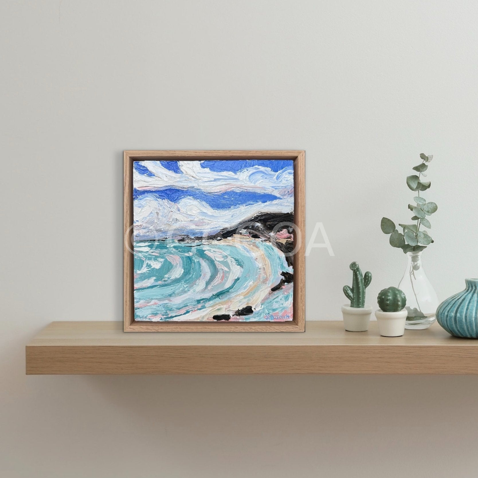 Saltwater Daydreams V - Gold Coast Gallery Of ArtSuzanne Barrett