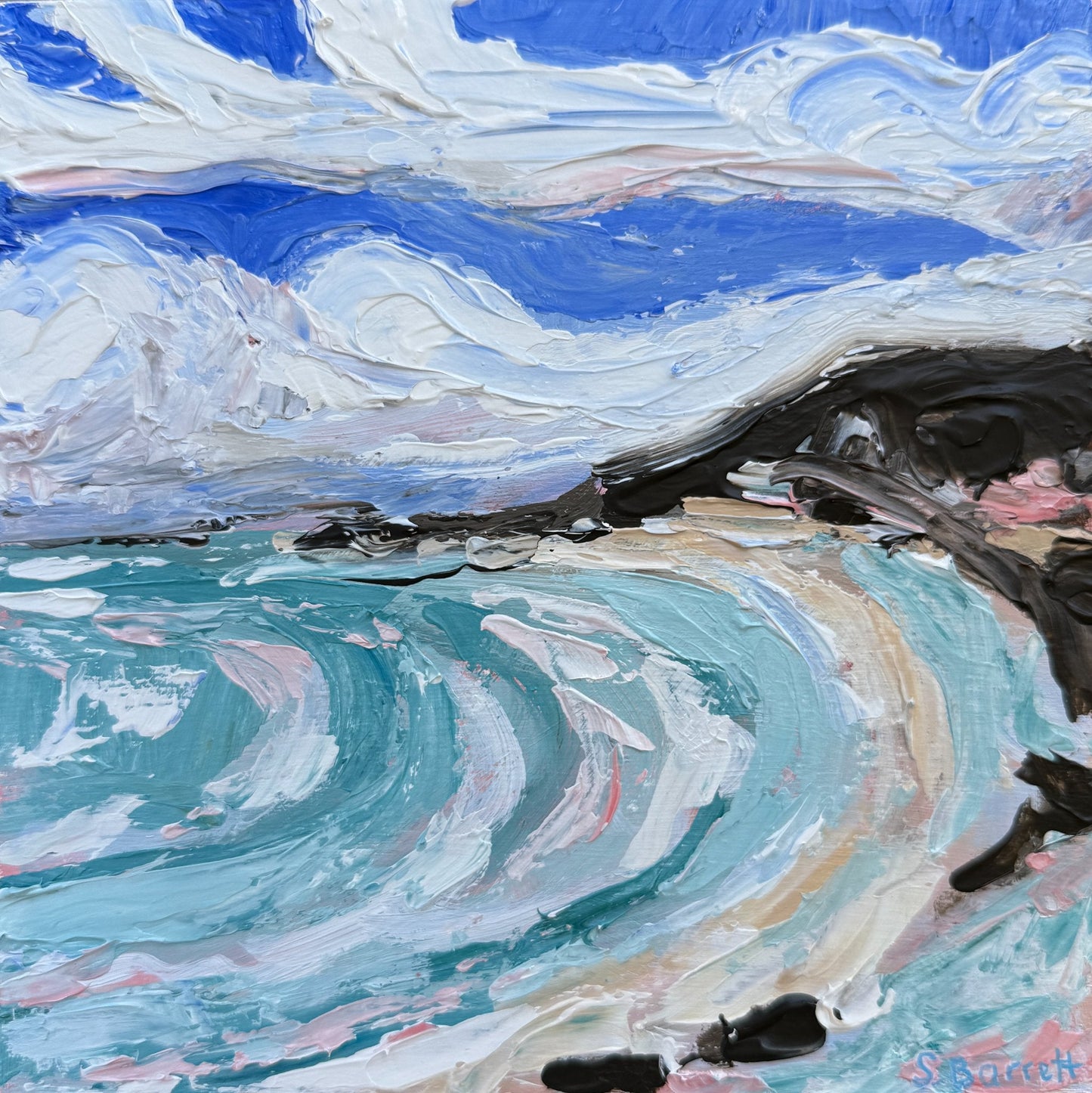 Saltwater Daydreams V - Gold Coast Gallery Of ArtSuzanne Barrett