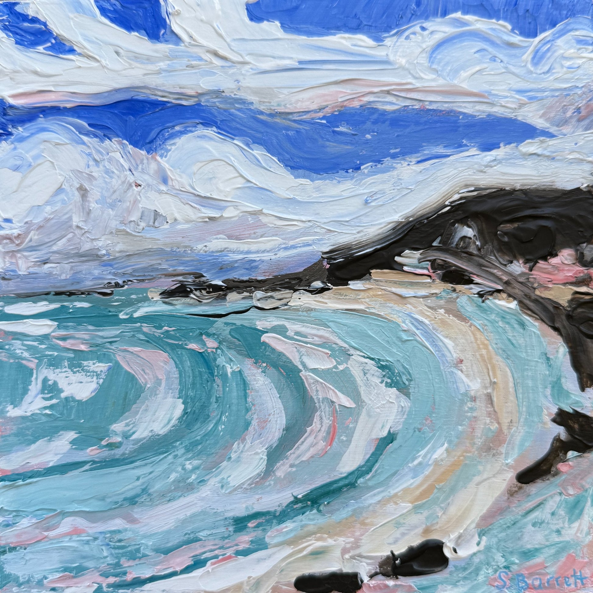 Saltwater Daydreams V - Gold Coast Gallery Of ArtSuzanne Barrett