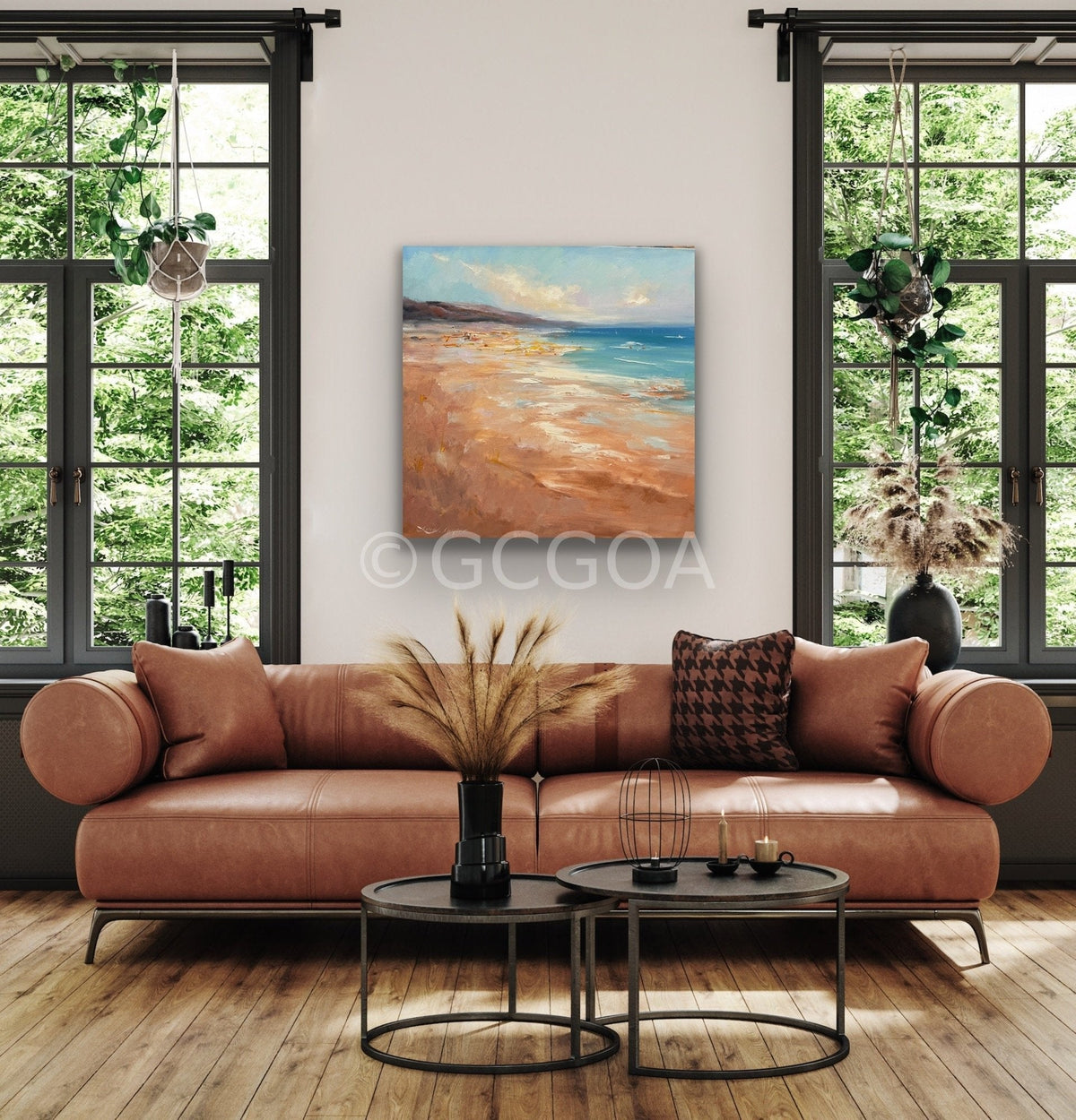 Sandy beach No 3 - Original Art - Gold Coast Gallery Of ArtLiliana Gigovic